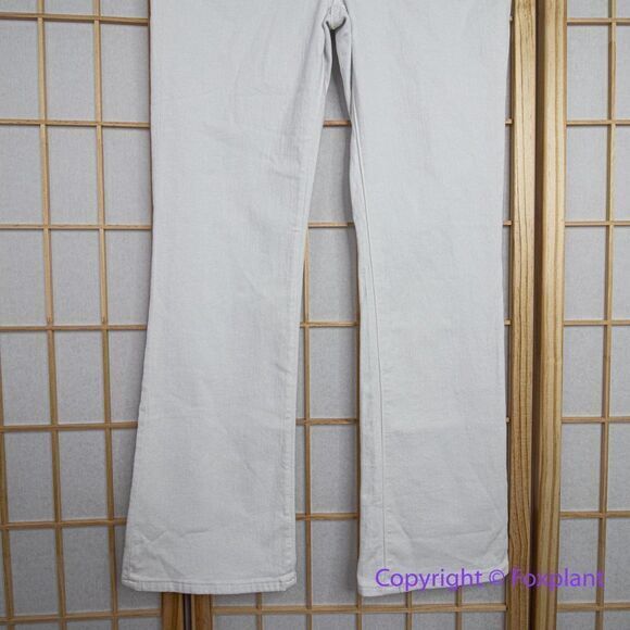 NEW Madewell Kick Out Crop Jeans in pure white, 27 - Picture 3 of 14